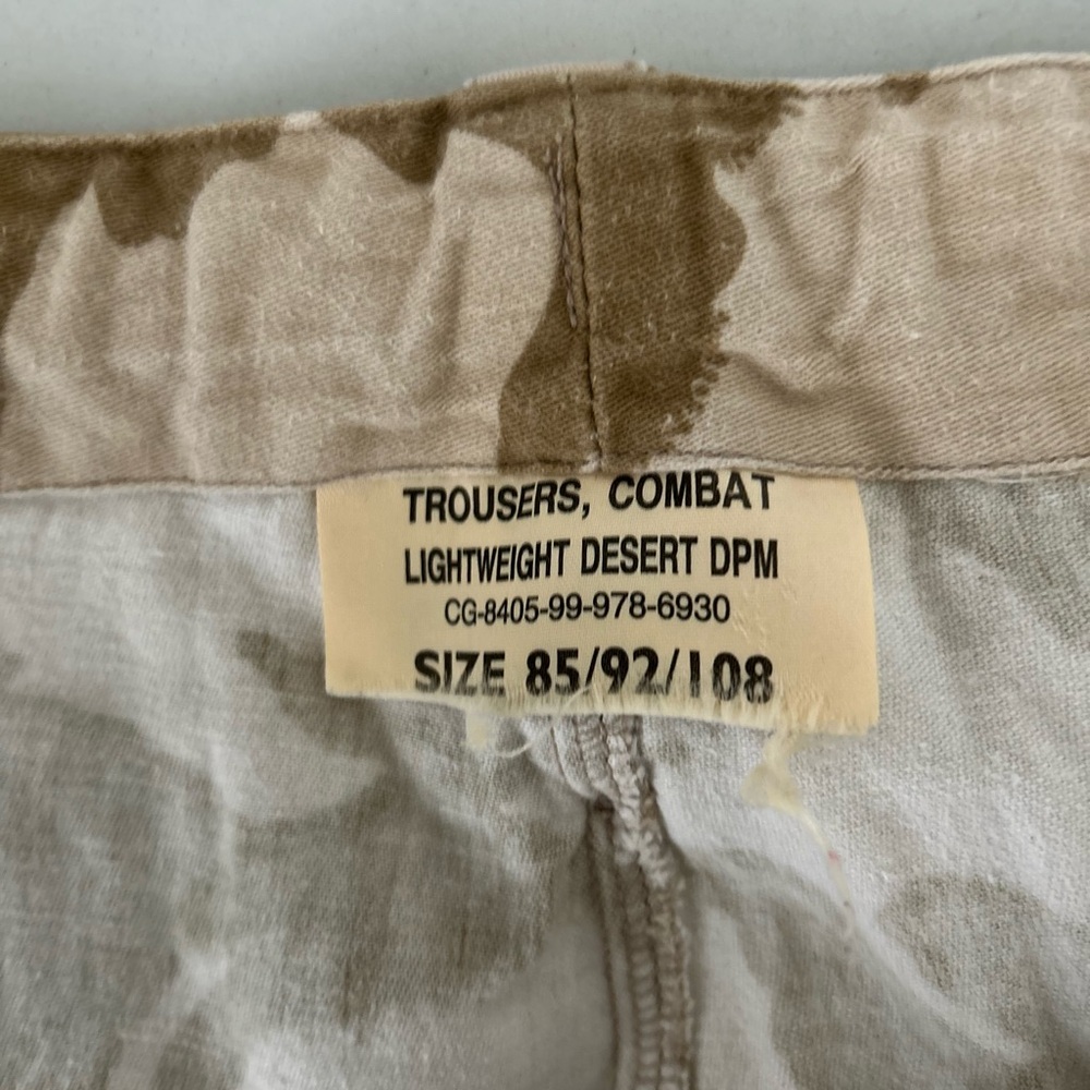 Lightweight Desert DPM Combat Trousers